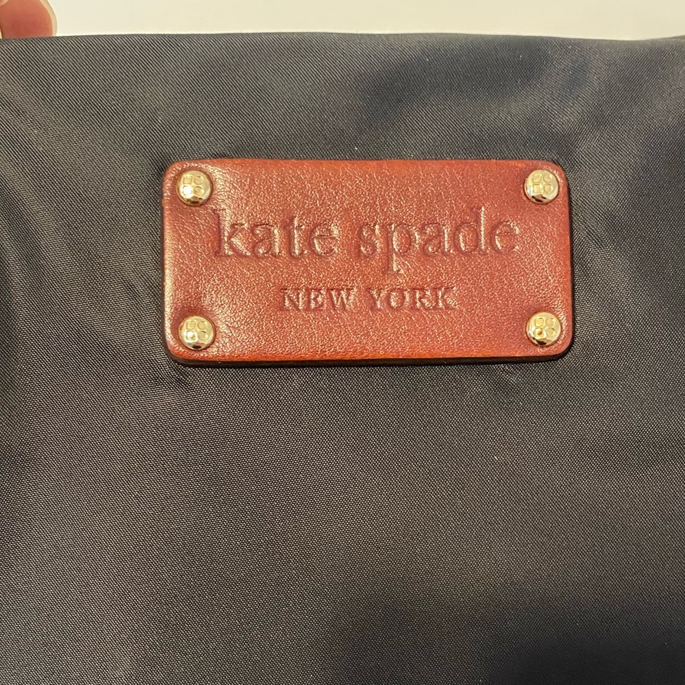 Kate Spade EUC Nylon and Leather Tote - Picture 3 of 7